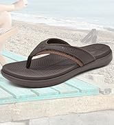 KuaiLu Mens Sport Flip Flops