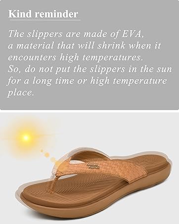 KuaiLu Womens Flip Flops