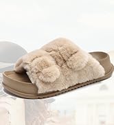 KuaiLu Women's Fluff Slippers