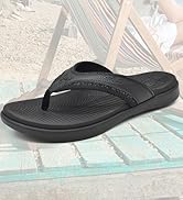 KuaiLu Mens Sport Flip Flops