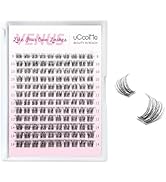 uCoolMe Short Venus Lash Clusters 8-14mm Wispy Natural Eyelash Clusters Individual Lashes D Curl ...