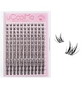 uCoolMe Aphrodite Lash Clusters Kit Wispy 8-18mm Eyelash Clusters Kit Natural C Curl - WideSpan D...