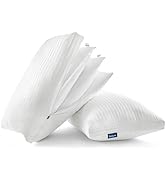 Bedsure Adjustable Pillows Queen Size for All Sleepers, Customizable Firmness & Height, Fluffy Qu...