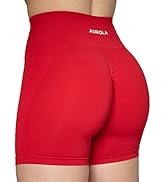 AUROLA Intensify Workout Shorts for Women Seamless Scrunch Short Gym Yoga Running Sport Active Ex...