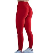 AUROLA Workout Leggings for Women Seamless Scrunch Tights Tummy Control Gym Fitness Girl Sport Ac...
