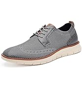 Mens Comfortable Dress Shoes Casual Oxford Shoes Breathable Mens Dress Sneakers Lightweight Busin...