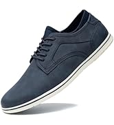 Cestfini Mens Casual Dress Shoes Brown Dress Sneakers Comfortable Fashion Sneakers Business Oxfor...