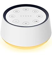 BrownNoise Sound Machine with 30 Soothing Sounds 12 Colors Night Light White Noise Machine for Ad...