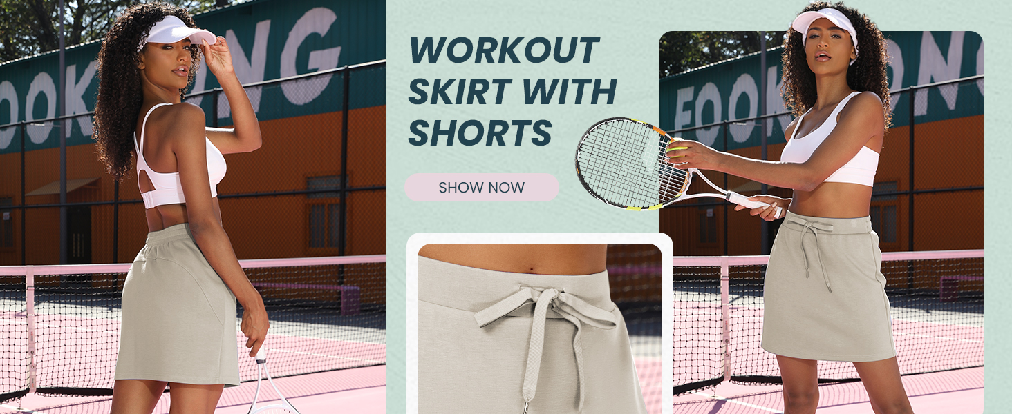 Summer Athletic Sport Short Skort
