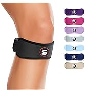 Sleeve Stars Patellar Tendon Support Strap Osgood Schlatter Knee Brace for Kids, Youth, Women & M...