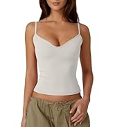 QINSEN Sexy Womens Sweetheart Neck Sleeveless Tank Spaghetti Strap Slim Fit Crop Tops