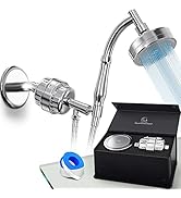 AquaHomeGroup Handheld Shower Head with Filter 20+3 Stage Filtration Shower Filter for Hard Water...