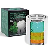 AquaHomeGroup Vitamin C + E + A Shower Filter Replacement Cartridge with Aroma Granules (Mint)