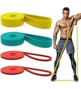 Resistance Bands Set, Pull Up Bands - Workout Bands, Eexercise Bands, Long Resistance Bands Set f...