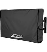 ULTCOVER Waterproof Outdoor TV Cover for 55-59 inch Outside Flat Screen Televisions with Mounts a...