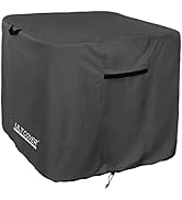 ULTCOVER Waterproof Square Air Conditioner Cover for Outside AC Units Size Upto 30W x 30D x 32H i...