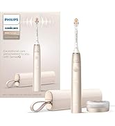 Philips Sonicare Prestige 9900, Rechargeable Electric Power Toothbrush with SenseIQ, Champagne, H...