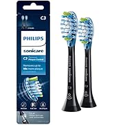 Philips Sonicare Genuine C3 Premium Plaque Control Replacement Toothbrush Heads, 2 Brush Heads, B...