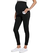 POSHGLAM Women's Maternity Jeans Over Belly Skinny Denim Jeggings Comfy Stretch Pregnancy Pants