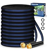 Toolasin Garden Hose 50ft, Non-Expanding, Lightweight, Aluminum-plated Copper Leak-Proof Metal in...
